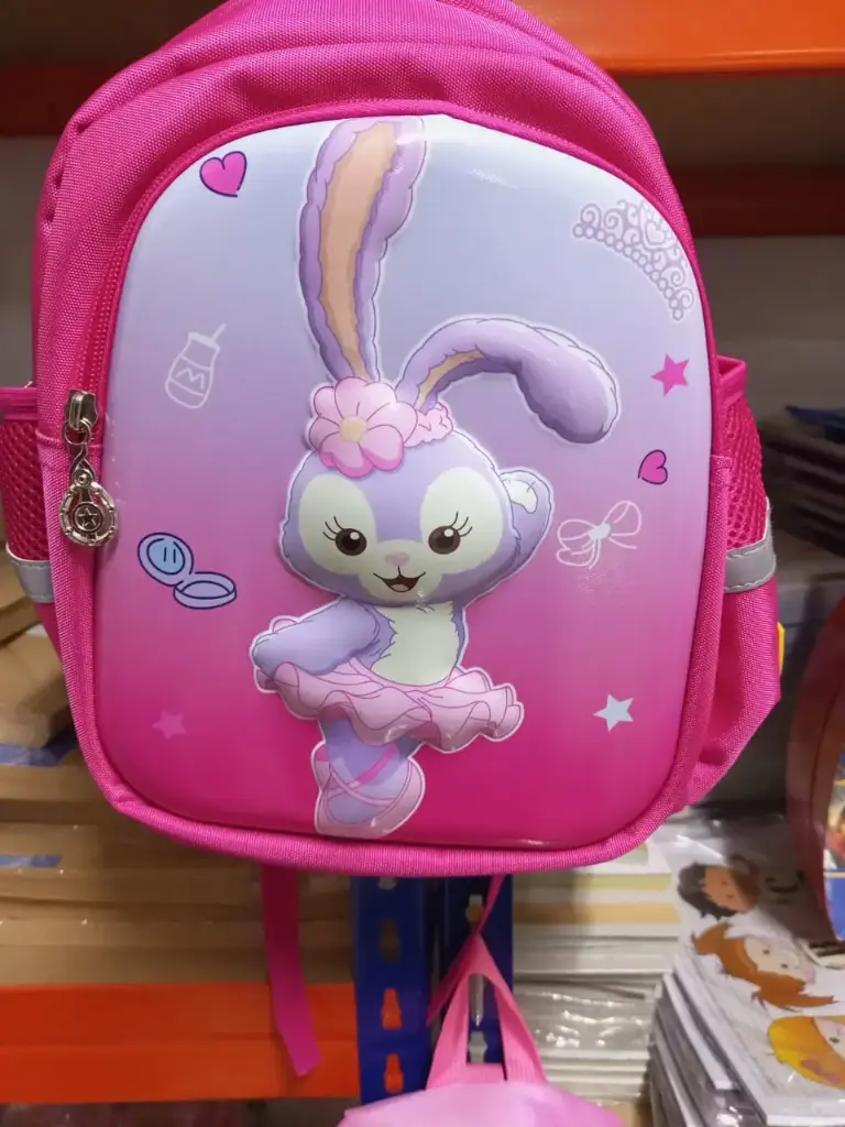 MOCHILA  ROSA CONEJO