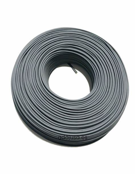Loop Detector Cable 1.5mm Grey Silicone Multi Strand  per meter