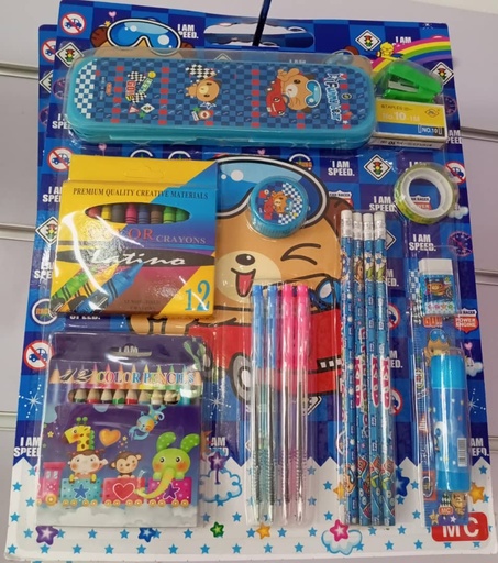 ESTUCHE COLOR AZUL GRANDE