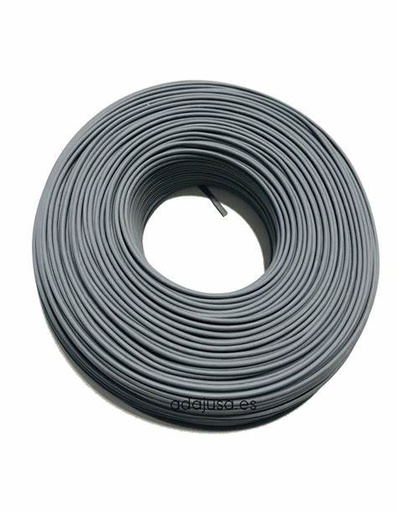 [CABLES15GR] Loop Detector Cable 1.5mm Grey Silicone Multi Strand  per meter
